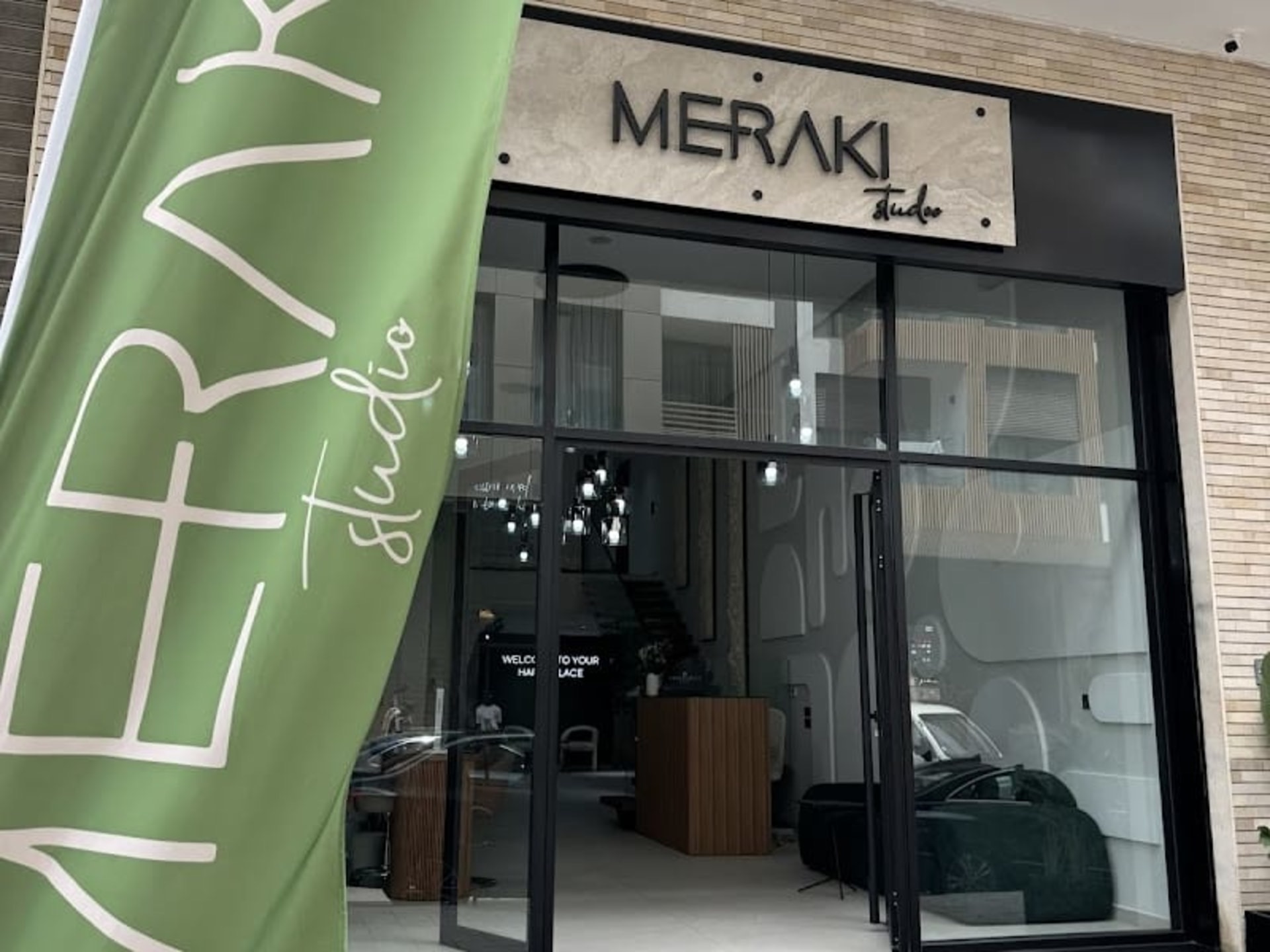 Façade extérieure de Meraki Studio à Maârif